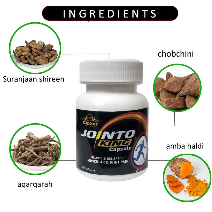 CIPZER Jointo King Capsule 30 | Ayurvedic medicine for treating joint pain