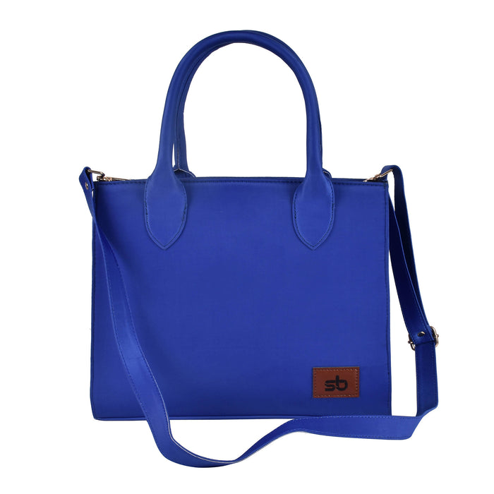 Style Bite Women Stylish Blue Tote Bag