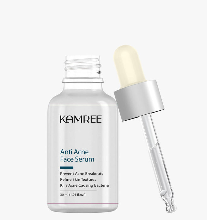 kamree 2% Salicylic Acid Serum For Acne, Blackheads & Open Pores | Reduces Excess Oil & skin bumps | for Acne Prone or Oily Skin | 30ml