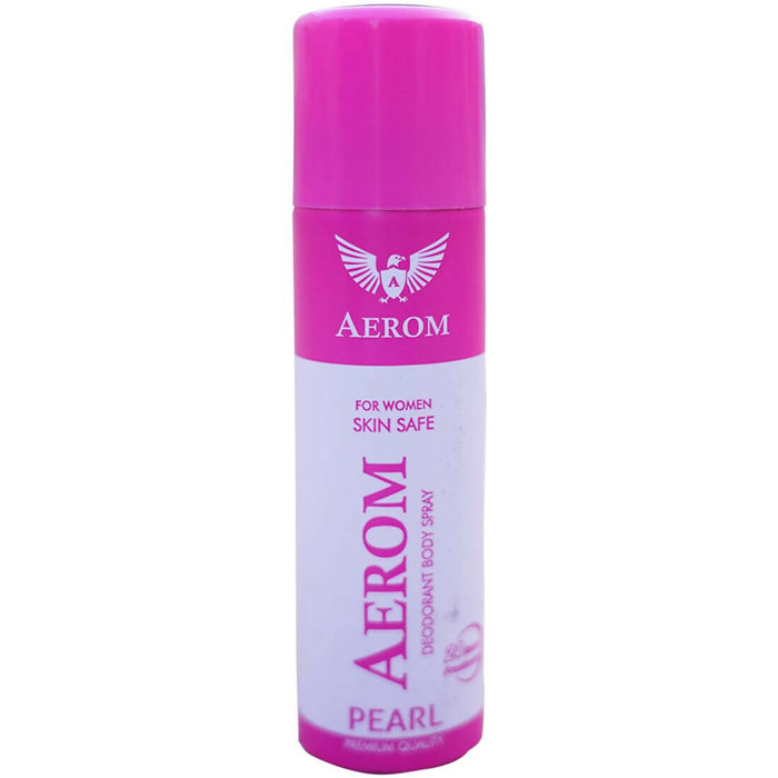 Aerom Pulse and Pearl Deodorant Body Spray For Men and Women, 300 ml (Pack of 2)