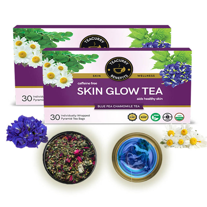 Skin Glow Tea - Helps in Skin Nourishment, Hydration & Detoxification
