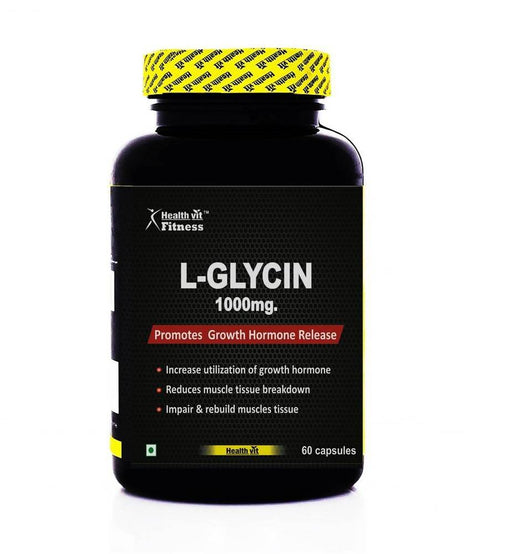 Healthvit Fitness L-Glycine 1000MG | 60 Capsules - Local Option