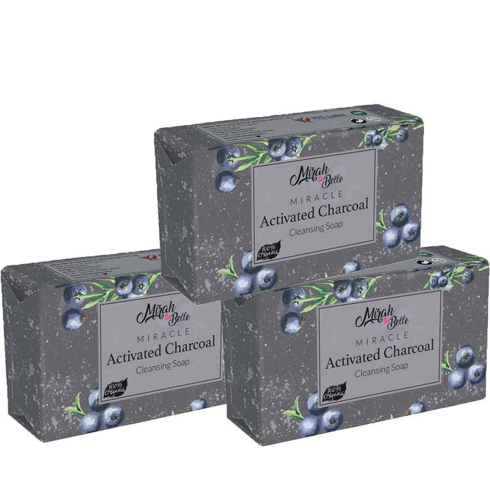 Mirah Belle-Activated Charcoal Soap Bar - Local Option