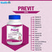Healthvit Previt Prenatal Complete Multivitamin for Pre-Post Pregnancy Â– 60 Tablets - Local Option