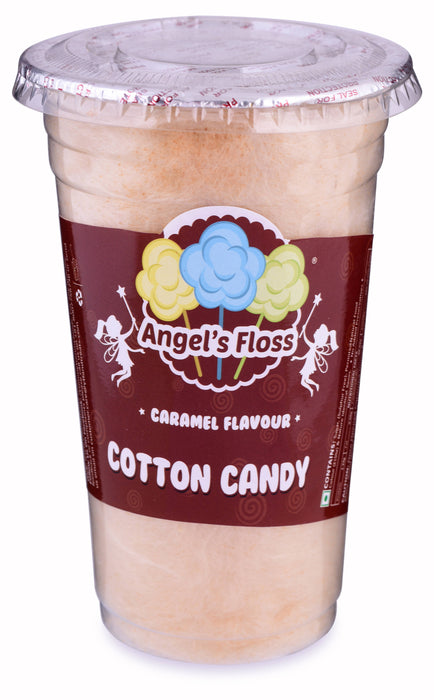 Angels Floss - Cotton Candy's - 30 gm Each - Pack of 6 (2 Bubble Gum + 2 Kaccha Aam + 1 Caramel + 1 Paan)