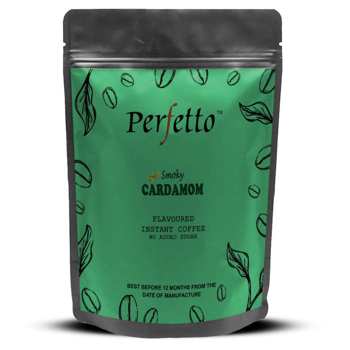 Perfetto Cardamom Flavoured Instant Coffee 100g Pouch - Local Option