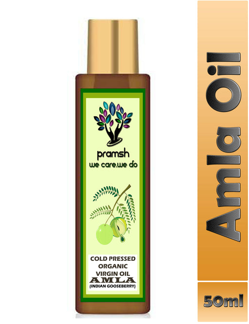 Pramsh Cold Pressed Virgin Amla Hair Oil 50ml - Local Option