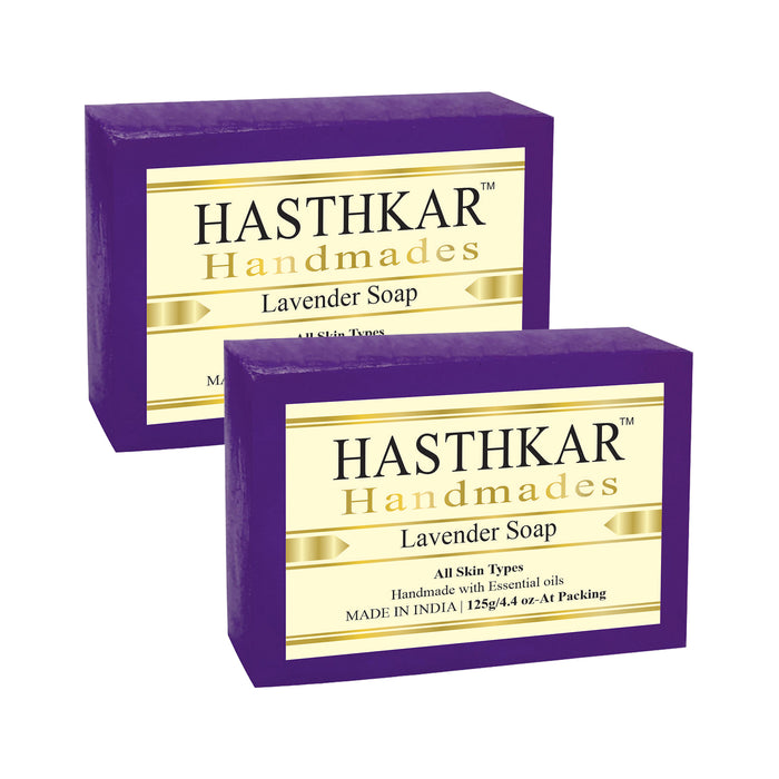 Hasthkar Handmades Glycerine Lavender Soap-125gm