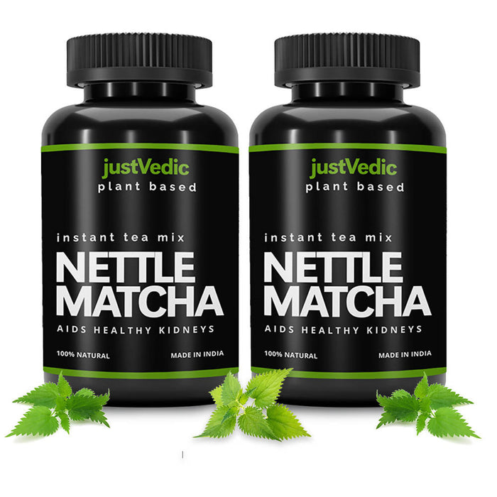 Nettle Powder - Helps with Kidney Detoxification, Sugar Balance & Blood Purification