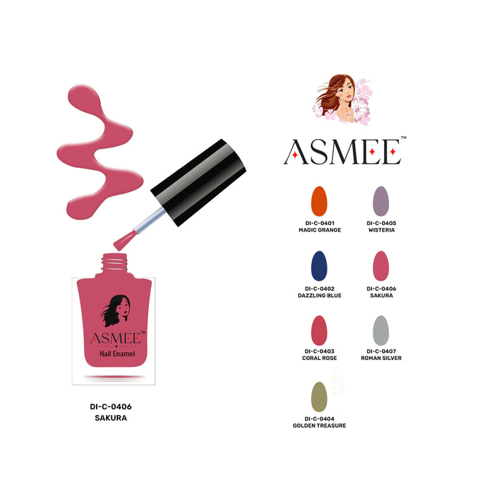 Asmee Classic Nail Polish -Sakura