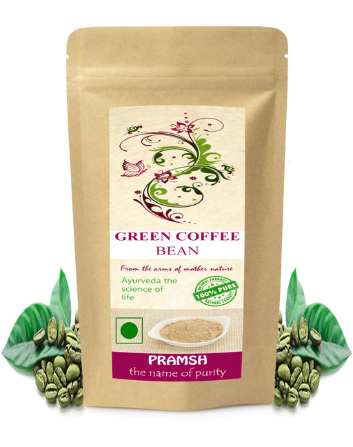 Pramsh Premium Quality Decaffeinated Green Coffee Bean For Quick Weight/Fat Loss Arabica 'A' Grade Quality Organic Beans - Local Option