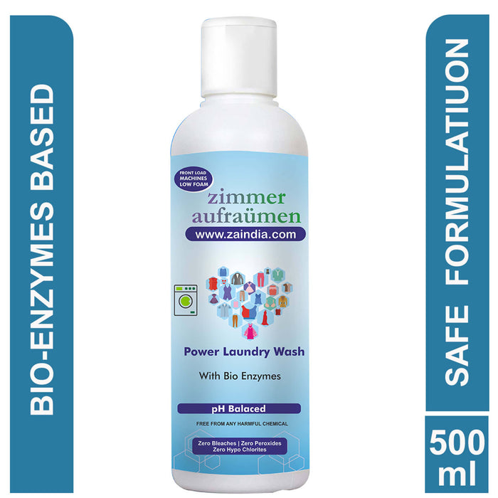 Front Load Machine Liquid Detergent (500ml) – Bio Enzymes Based