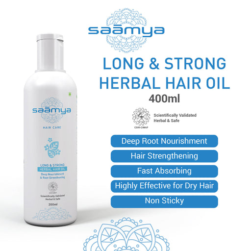 Long & Strong Herbal Hair Oil - Adult & Teens [Unisex] - Local Option