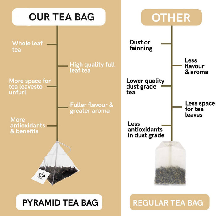 Assorted Wellness Tea Bags - Premium Sample Wellness Tea Bag | 8 Tea Bags