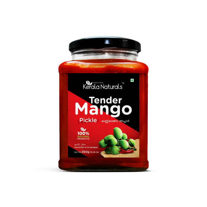 Kerala Naturals Tender Mango Pickle 350gm - Homemade Pickle