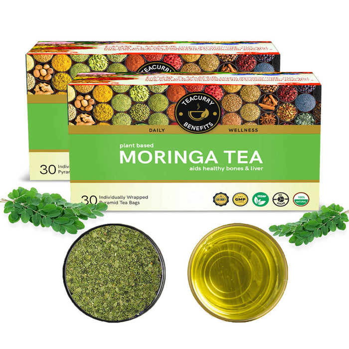 Moringa Leaf Tea - Helps with Liver, Bone, Heart, Kidney Health