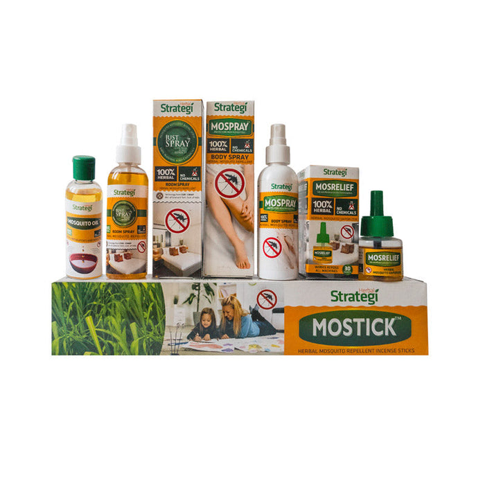 Natural  Mosquito Repellents (Pack of 5) - Herbal Strategi