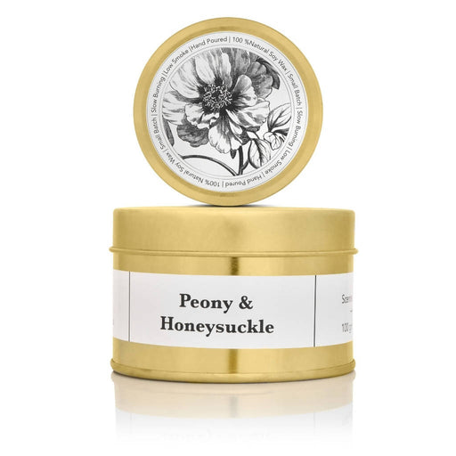 PEONY & HONEYSUCKLE SCENTED CANDLE - Local Option
