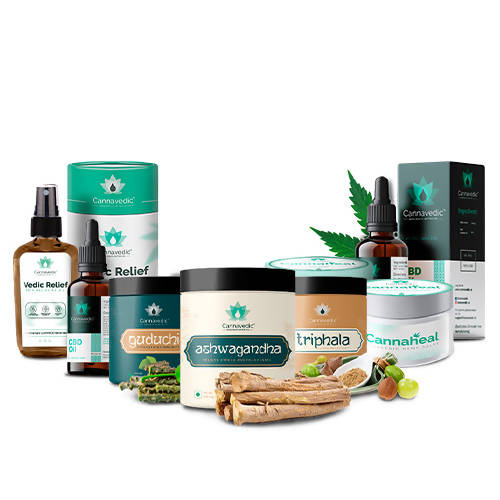 Holistic healing box – Ayurvedic + CBD products combo