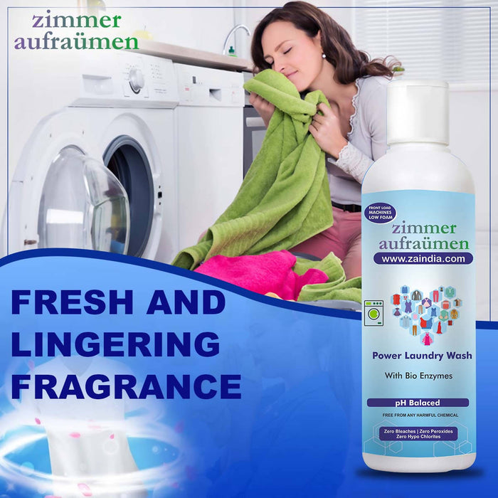 Front Load Machine Liquid Detergent (500ml) – Bio Enzymes Based