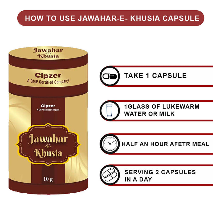 CIPZER Jawahar-e-khusia Improves the libido by increasing the orgasm and removing the sexual debility