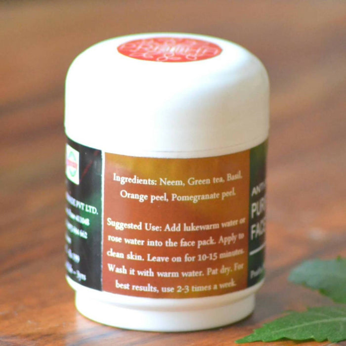 Anti-Pimple Purifying Neem Face Mask | Beauty Does Grow on Trees!