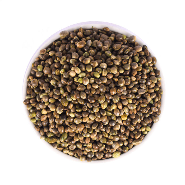 Moksa Hemp Seeds for Eating | Organic | Helps in Digestion | 250g in Tin Conatiner
