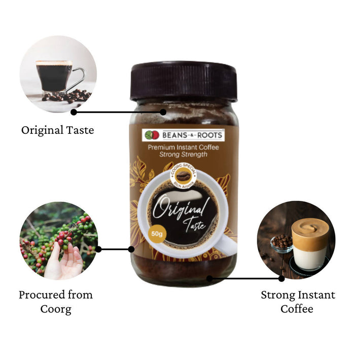 Pure Premium Instant Coffee Jar (Strong)