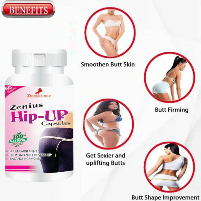 Zenius Hip Up Capsule | Hips, Butt Enlargement medicine - buttock enlargement capsule