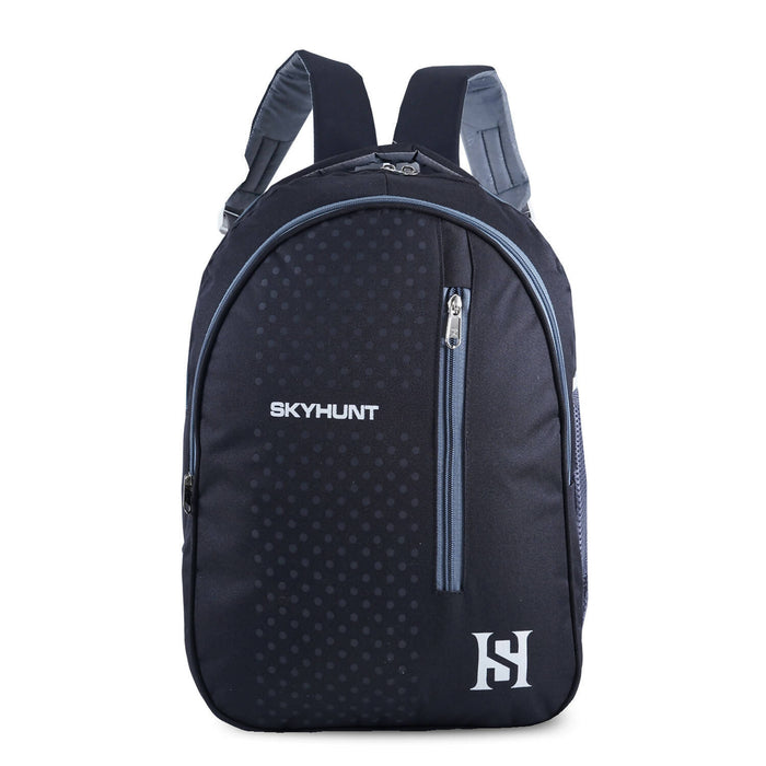 SKYHUNT Black Laptop Backpack Unisex College & School Bags Backpack Daily use For Men & Women | Tuition, Coaching and Short-trip bag