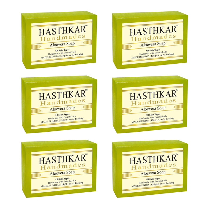 Hasthkar Handmades Glycerine Aloevera Soap-125gm