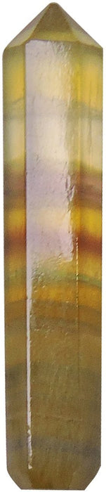 SATYAMANI Natural Energised Yellow Fluorite Point Pencil (Pack of 1 Pc.)