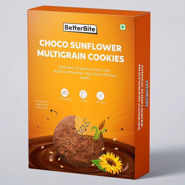 Choco sunflower Multigrain cookies