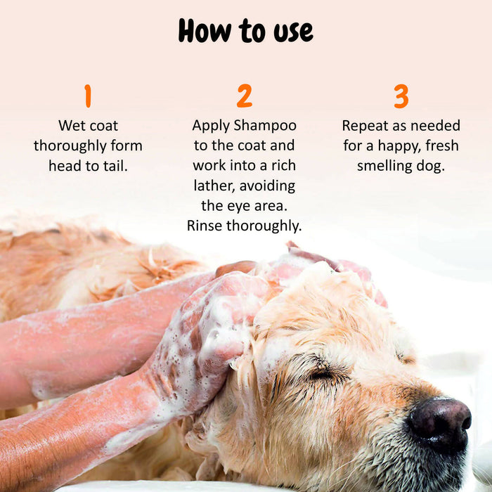 Trespaws Anti Tick & Flea Dog Shampoo Allergy Relief, Anti-dandruff, Anti-fungal, Flea and Tick, Shampoo for Dogs, Dog & Cats Shampoo - 200ML Pack Of 1