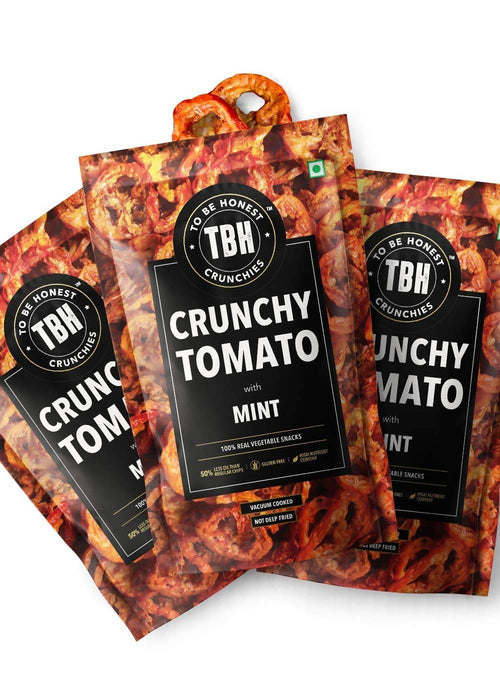 To Be Honest (TBH) Crunchy Tomato with Mint, Pack of 3 - Local Option