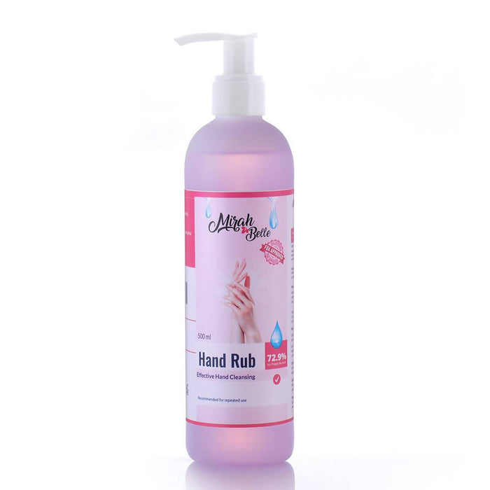 Mirah Belle - Hand Cleanser Sanitizer Gel - 500 ml - Best for Men, Women and Children - Sulfate and Paraben Free Hand Rub - Local Option