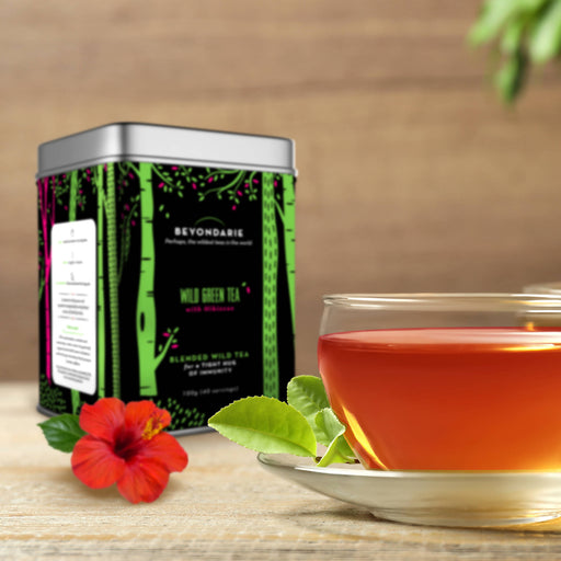 Wild Green Tea with Hibiscus - Local Option