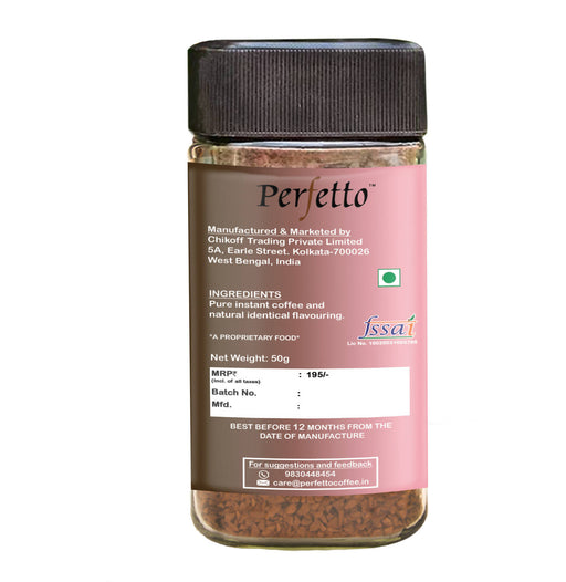 PERFETTO BERRY FLAVOURED INSTANT COFFEE 50G JAR - Local Option
