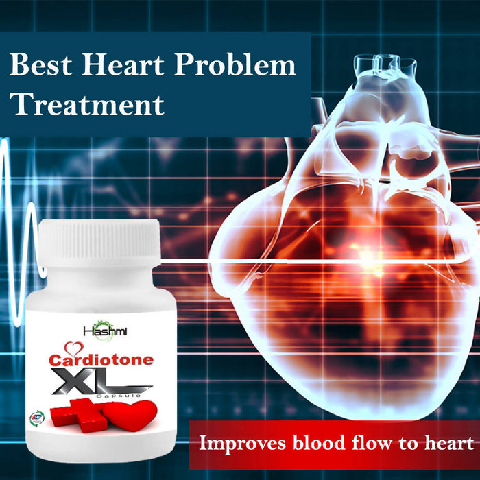 Hashmi Cardiotone-XL | Improves blood flow to heart | Strengthens heart muscles.