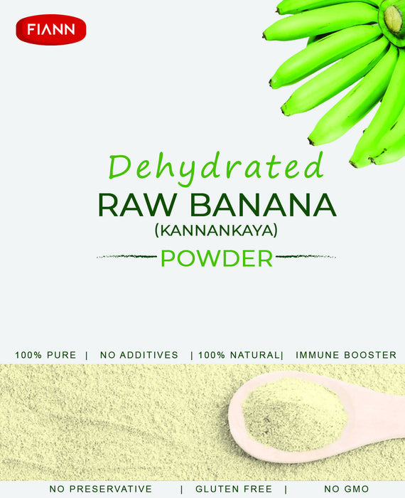 Raw banana powder
