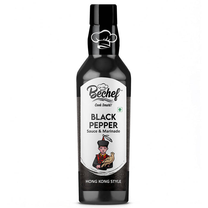 Bechef Black Pepper Sauce 250 G - Local Option