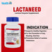 HealthVit Lactaneed Lactase Enzyme Supplement 300mg 60 Capsules For Lactose Intolerance - Local Option