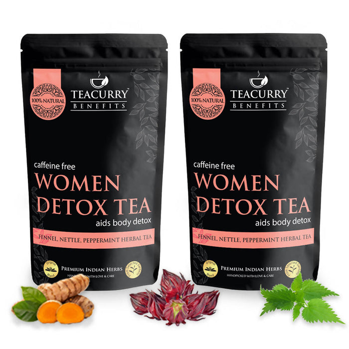 Women Detox Tea - Helps with Weight Loss, Liver Detox and Intestinal Health