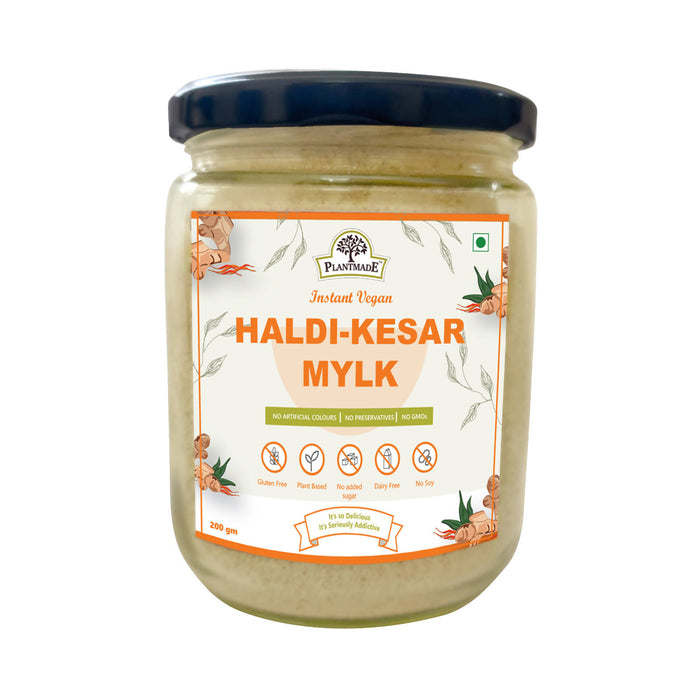 Plantmade Instant Vegan Haldi Kesar Mylk - Local Option