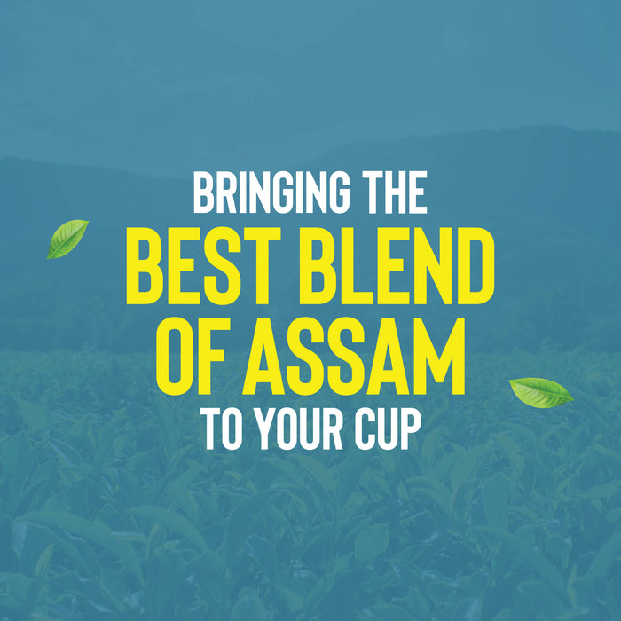 Jivvij Samaara Premium Black Tea Pouch | Loose Leaf Tea | Kadak Tea | 100% Natural | Assam Tea