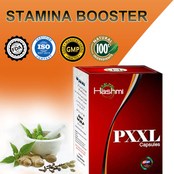 Hashmi PXXL CAPSULE | Help to improve the sexual Stamina for man 20 Capsule