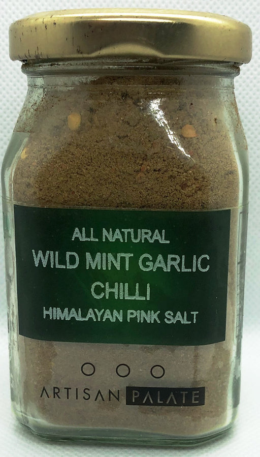 All Natural Wild Mint Garlic Chilli Himalayan Pink Salt - Local Option
