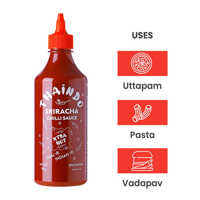Thaindo Xtra Hot – Sriracha Chilli Sauce (580g)