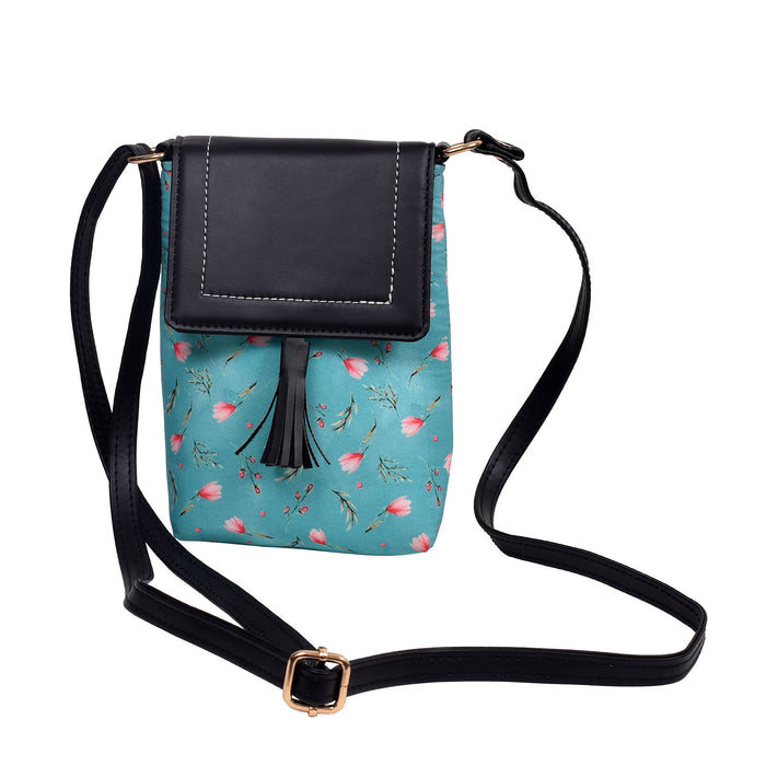 Style Bite Turquoise Mobile Sling Pouch