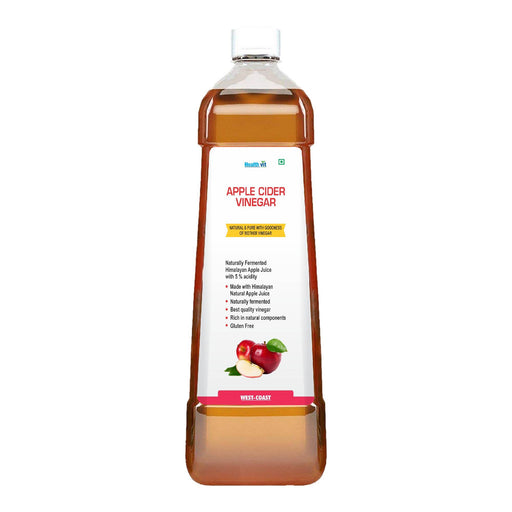 Healthvit Apple Cider Vinegar Natural & Pure with strand of mother - not from concentrate â€“ 750 ml - Local Option